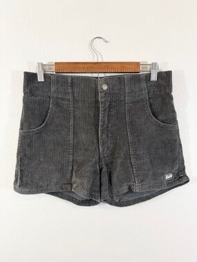 Hammies Gray Corduroy Shorts Men’s Size 32 Retro Surfer Casual California Summer